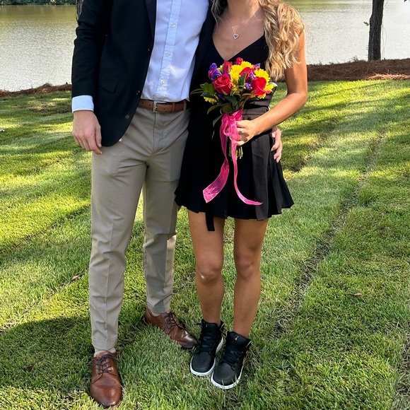 BLAIR BELTED ROMPER ( only worn once - Picture 5 of 8